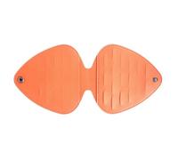 Supporto per plettri per basso - Custodia per plettri in pelle PU, custodia portatile per chitarra , chitarra elettrica, basso, marrone, vedi descrizione, Vedi descrizione