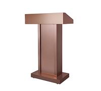 Supporto per podio in acciaio inox, resistente, per lettura e computer portatile, per ufficio, scuola, chiesa e concerti, durevole ed elegante