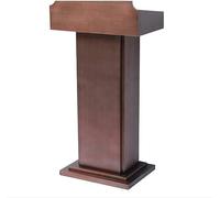 Supporto per podio in legno per leggio in legno podio pavimento leggio pulpito per chiesa o cerimonia conferenza piattaforma per discorsi ecclesiali