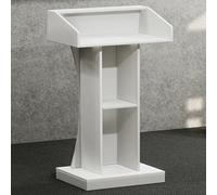 Supporto per podio in legno per leggio - Pulpito stabile per chiesa, aula conferenza e spes di nozze - ideale per insegnanti e docenti