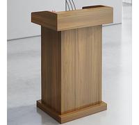 Supporto per podio in legno resistente, per conversazioni, conferenze e dibattiti, ideale per eventi in chiesa, ufficio, scuola e auditorium