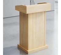 Supporto per podio in legno resistente, per conversazioni, conferenze e dibattiti, ideale per eventi in chiesa, ufficio, scuola e auditorium