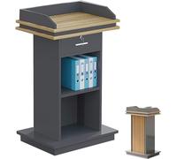 Supporto per podio per leggio, Supporto per podio per leggio per pulpito della Chiesa - Supporto per dibattito in Legno per conferenze, postazione di Lavoro per RI