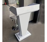 Supporto Per Podio, Podio Portatile, Podio Da Pavimento In Piedi, Bancone Reception, Piccolo Bancone Reception, Bancone Reception, Piccolo Tavolo Reception, Bancone Reception In Pi,B-115*60*32cm/45*2