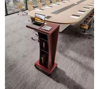 Supporto per podio portatile con ruoteRecept Desk per chiese le Pulpito per conferenze e aule Supporto professionale Hostess