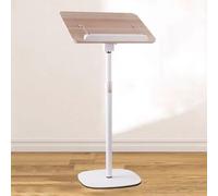 Supporto per podio portatile, per parlare in pubblico e presentazioni, facile da montare, con superficie di lettura inclinata