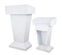 Supporto per podio resistente per leggio e presentazioni, perfetto per chiesa, aula di nozze, discorsi pulpito, con base stabile, ideale per lezioni ed eventi.
