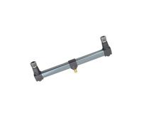 Supporto per poggia canna da pesca in lago e serbatoio, traversa in metallo per cicalino con dimensioni 25 cm e supporto centrale filettato per pescatori in attesa carpa Traversa per cicalino