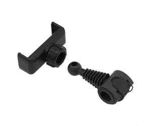 Supporto per poggiatesta auto con rotazione a 360 gradi per sedile posteriore, staffa regolabile in ABS largo 45-83 mm, compatibile con iPhone per Samsung