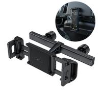 Supporto per poggiatesta auto per telefono e tablet, larghezza 135-230 mm, nero