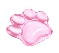 Supporto per polso a forma di di gatto, poggiapolsi ergonomico per topi, poggiapolsi trasparente morbido, dal disagio della mano, in silicone a forma di, supporto per