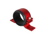 Supporto Per Pompa Carburante Da 60 Mm Supporto Per Filtro Carburante Singolo In Alluminio Nero Argento Blu Viola E Rosso Rubinetto Benzina(Rosso)