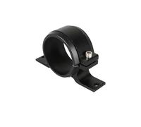 Supporto Per Pompa Carburante Da 60 Mm Supporto Per Filtro Carburante Singolo In Alluminio Nero Argento Blu Viola E Rosso Rubinetto Benzina(Nero)