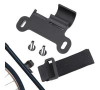 Supporto per pompa da ciclismo, supporto per telaio di fissaggio per pompe ad aria, leggero, per un diametro di circa 2 cm su strada e montagna su lunghe distanze