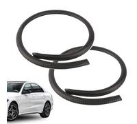 Supporto per porta auto con nastro | Guarnizione per porta universale | Protezione auto da polvere e rumore | Set nero 2 pezzi, facile da installare, uso generato