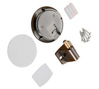 Supporto Per Porta Da Pavimento in Lega Con Chiusura Automatica Senza Trapano Richiesto Con Opzione Colore Multiplo Adatto Per Porte Da Ufficio Per Uso Domestico