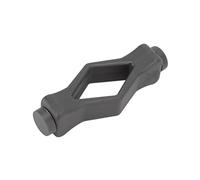 Supporto per porta della lavatrice a carico frontale, supporto per fermaporta in silicone per rondella magnetica 10x3,5x1,9 cm per la maggior parte delle lavatrici a cilindro (Grigio)