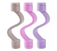 Supporto per porta della lavatrice - Tappo magnetico per asciugatrice, set flessibile da 3 pezzi | Supporto per sportello della lavatrice a carico frontale per la ventilazione, previene muffe e odori,