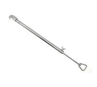 Supporto per porta in acciaio inox regolabile 45-75 cm correzione delle | Lunghezza regolabile 45-75 cm, acciaio inossidabile, mantiene le porte aperte in modo sicuro, ideale per la correzione delle