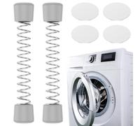Supporto per porta per lavatrice, supporto magnetico in silicone per lavatrice con caricamento frontale, porta con molla flessibile per la maggior parte dei caricamenti anteriori, lavatrici (grigio, 2