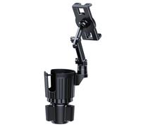 Supporto per portabicchieri per auto girevole a 360 gradi per tablet e telefoni Adatto per dispositivi da 4-12, 9 pollici Staffa per portabicchieri