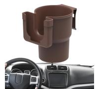 Supporto per portabicchieri per auto, portabicchieri per auto con supporto | Monte Supporti per cellulari per automobili, supporti per auto, bevande, bottig Marrone