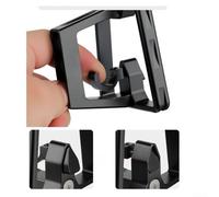 Supporto per portapacchi anteriore per bici pieghevoli, in alluminio, modello a 3 fori, modello 6061, lavorato a CNC, compatibile con viti M5 M6 (nero)