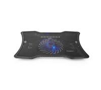 Supporto per portatile Nedis NBCR101BK con ventola USB 12,5 cm