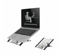 Newstar Nsls100 Supporto Per Ipad/laptop 10-22´´ One Size Silver