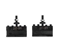 Supporto per portautensili da esterno da 2 pezzi Tornitura rivolta verso l'alto Pistone Cuneo Hardware Acciaio rapido 250-001