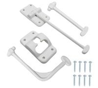 Supporto per Porte per in Acciaio Inossidabile - Dōor Holdêr | Latch Porta | Nessun Campeř per Perforazione Dōor Látch, Gancio Esterno Dooŕ Hold E Custode, RV Versatili per