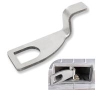 Supporto per portellone posteriore dell'auto, in acciaio inox, con gancio di estensione per bocchetta dell'aria fresca, per un uso sicuro, compatibile solo con VW T4 T5 T6 Bus e Caddy portellone