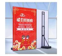 Supporto per poster, cornice di supporto per sfondo KT Board Heavy Duty Floor Standing Sign Holder Base per iniezione d'acqua Stand per banner esterno per bordo e display in schiuma