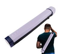Supporto per poster, tubo per canne da mosca, supporto estensibile per poster, portatile, per trasportare e proteggere le tue opere d'arte e i documenti, Lavanda, Refer to description, Unisex