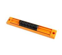 Supporto per presa a 6/7 fori con clip in acciaio Slot Clip per cacciavite Organizzatori di stoccaggio per l'organizzazione dell'officina Strisce di presa versatili