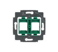 SUPPORTO PER PRESA MODULARE BUSCH-JAEGER Tragring con base per due connettori ModularJack, Sistemi CommScope, AVAYA