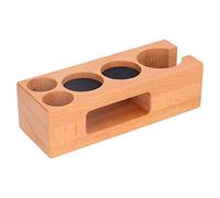 Supporto per pressatura del caffè Supporto per tappetino per filtro del caffè Stazione per tappetino per caffè in legno Manico per caffè Rack per compattatore per caffè Base per gli amanti del caffè 5