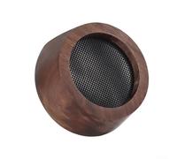 Supporto per pressino caffè in legno massello, antiscivolo, per distributore di caffè espresso, per barista, stazione, organizer, base in legno robusto, 9 x 9 x 3,5 cm