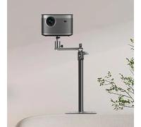 Supporto per proiettore con rotazione PTZ a 360 gradi supporto per treppiede morsetto per luce da scrivania con dispositivo da 1/4 "per fotocamera DSLR con luce ad anello