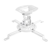 Supporto per proiettore LogiLink BP0057 a Soffitto 13,5 kg Bianco Alluminio Acciaio