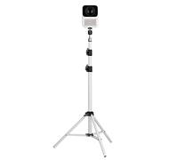 Supporto per proiettore regolabile in lega di alluminio portatile treppiede per film all'aperto Supporto per apparecchiature DJ per computer
