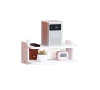 Supporto per proiettore Scaffale for proiettore bianco doppio proiettore montato a parete casa camera da letto da letto da letto muro con pugno di proiettore pesante. Supporto per proiettore a parete(