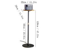 Supporto per proiettore Scaffale for proiettore Supporto for proiettore da terra Casa Soggiorno Camera da letto Vassoio da parete Scaffale for proiettore for impieghi gravosi Scaffale fisso telescopic