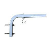 Supporto per proiettore Staffa a 90° Gancio for schermo di proiezione Supporto da soffitto regolabile for schermi for proiettori Supporto a forma di L Supporto per proiettore a parete