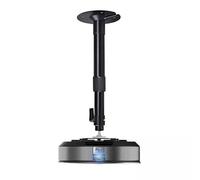 Supporto per proiettore Staffa for proiettore Staffa for montaggio a parete Staffa for proiettore Staffa for sospensione telescopica universale Supporto per proiettore a parete(Nero,15CM)