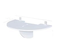 Supporto per proiettore Stand da letto for il proiettore di proiettore bianco portaoggetto a parete portaoggetti for proiettore da pugno senza pugno Supporto per proiettore a parete