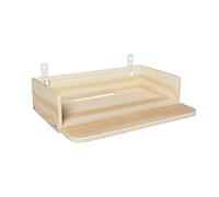 Supporto per proiettore Supporto for proiettore in legno massello Vassoio forato libero Mensola Proiettore Appeso Comodino Staffa a parete Base for supporto di proiezione Supporto per proiettore a par