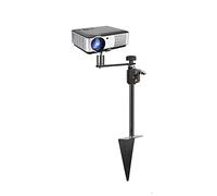 Supporto per proiettore Supporto for proiettore triangolare for divano letto, tavolo, facile da usare e riporre for riprese video con luce anulare con collo di cigno Supporto per proiettore a parete