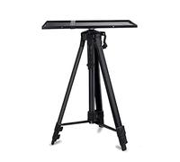 Supporto per proiettore Supporto for proiettore universale telescopico con treppiede for proiettore da pavimento con vassoio Proiettore da tavolo pieghevole Supporto for proiezione in lega di allumini