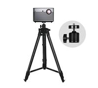 Supporto per proiettore Supporto for proiettore universale telescopico con treppiede for proiettore da pavimento con vassoio Proiettore da tavolo pieghevole Supporto for proiezione in lega di allumini